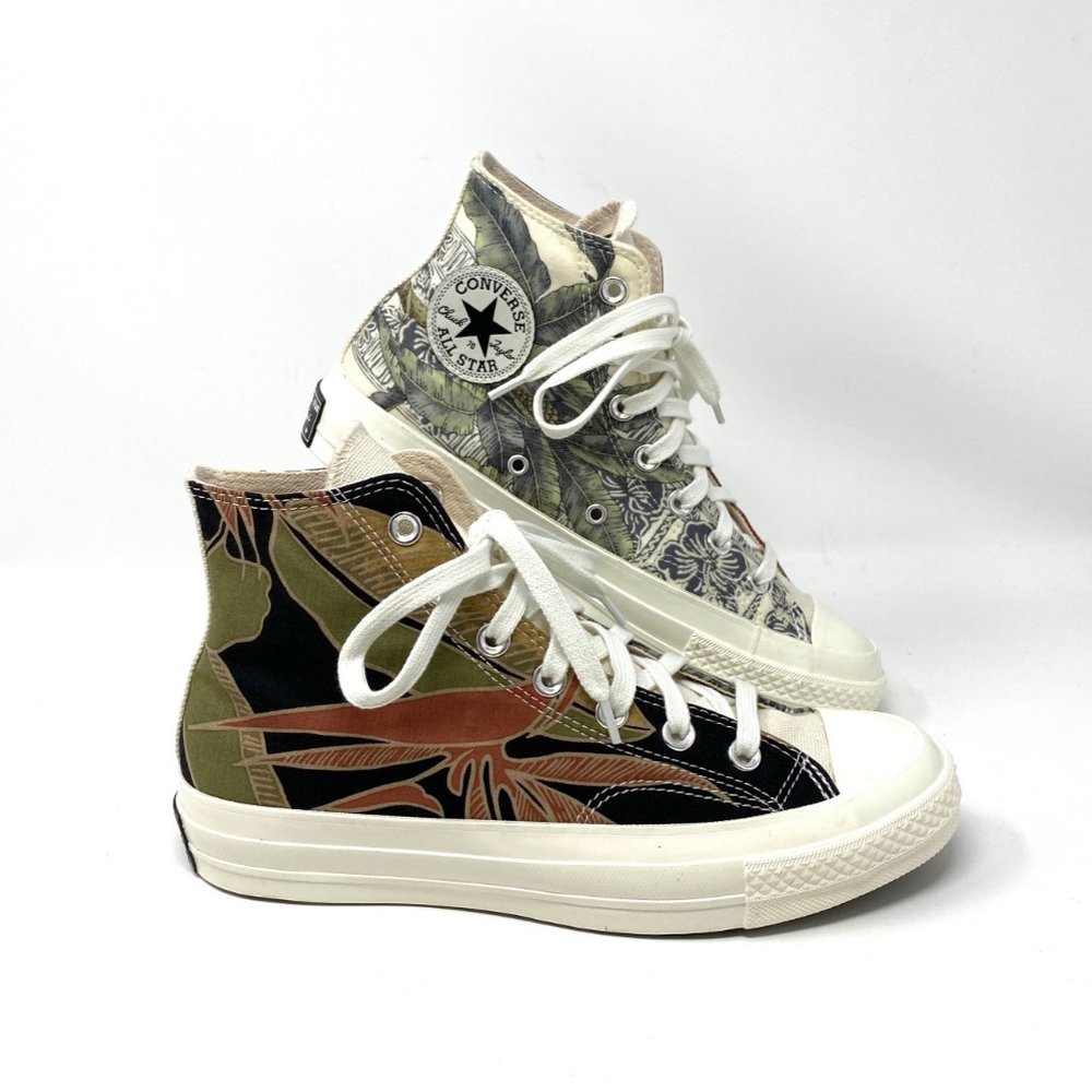 Converse Chuck70 Red Tropic Shirt Canvas Sneaker W